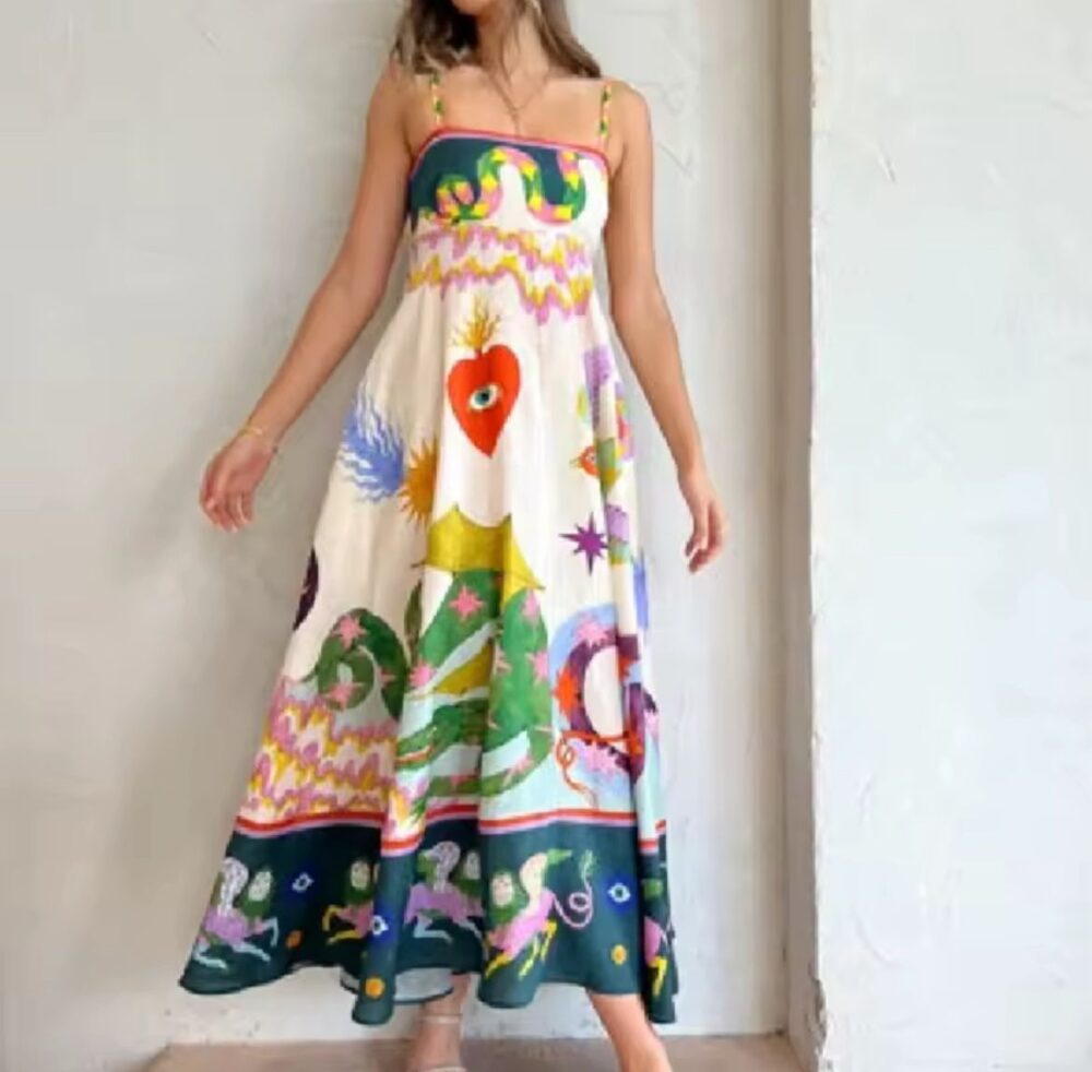 Vestido Largo Fresco