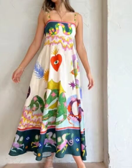 Vestido Largo Fresco