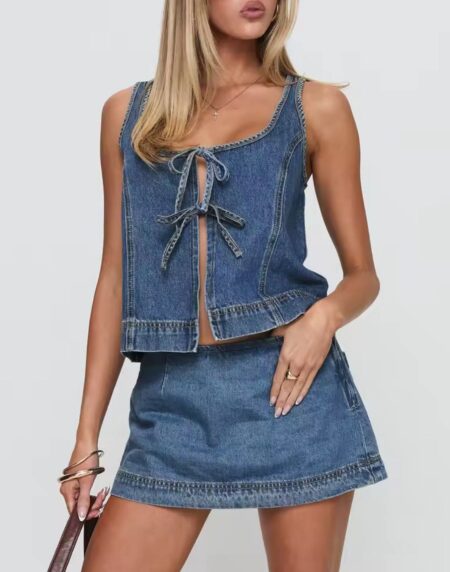 Conjunto mezclilla