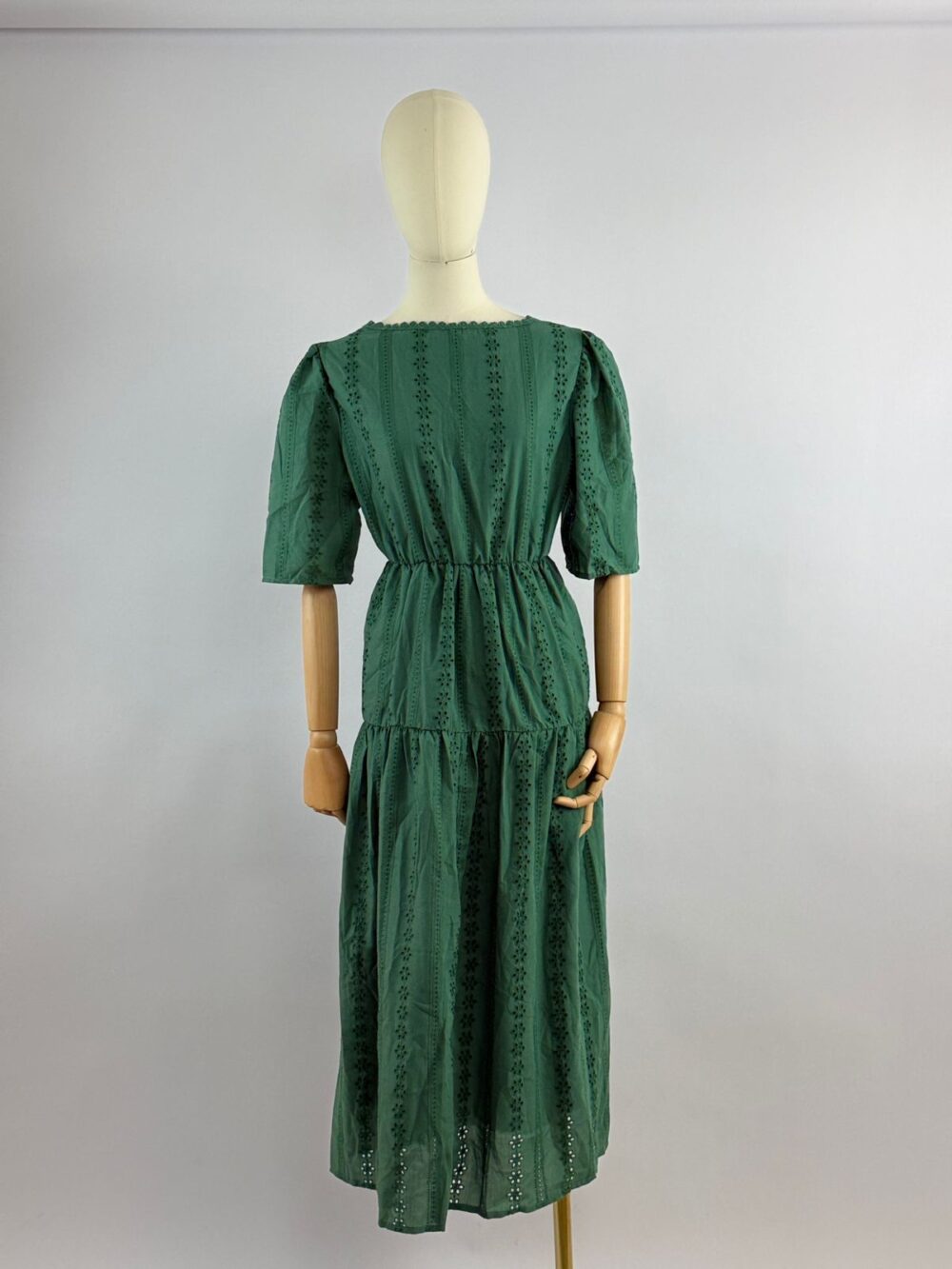 VESTIDO LARGO VERDE