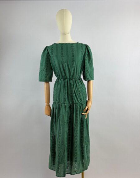 VESTIDO LARGO VERDE